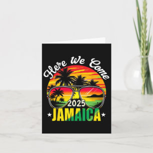 Carte Nous voici en Jamaïque 2025 Vacances en famille Vo