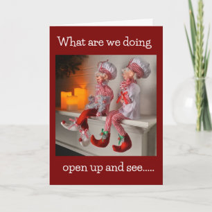 CARTE NOUS VOUS SOUHAITONS LE "MEILLEUR NOËL JAMAIS"