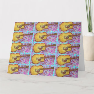 Carte nous vous souhaitons un joyeux anniversaire acoust