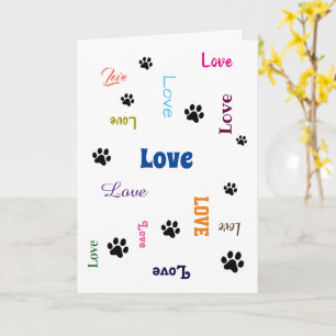 Carte Nouveau animal