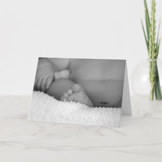 Carte Nouveau bébé (Devant)