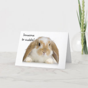 CARTE NOUVEAU BÉBÉ=QUELQU'UN À CUDDLE/LOW