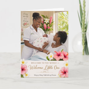 Carte Nouveau Bébé Une Nouvelle Âme Arrive