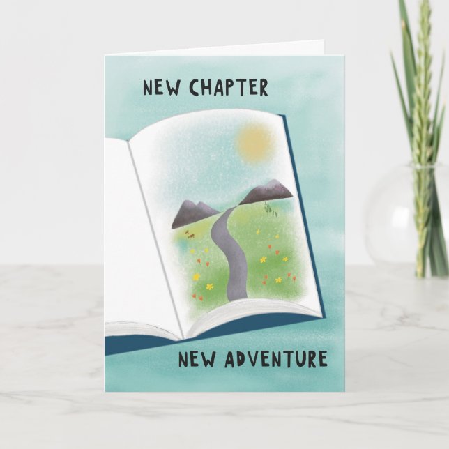 Carte Nouveau Chapitre Nouvelle Aventure (Devant)