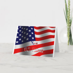 Carte Nouveau citoyen des États-Unis