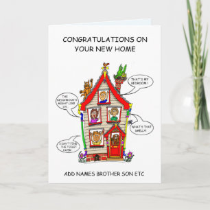 Carte Nouveau domicile