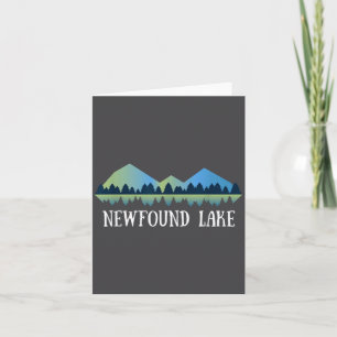 Carte Nouveau Hampshire Newfound Lake Nh _1 