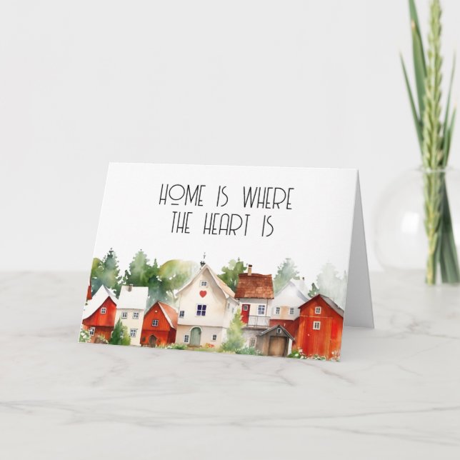 Carte Nouveau propriétaire Ménage immobilier (Devant)