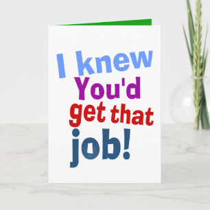 Carte nouveaux fêtes hilarantes pour l'emploi