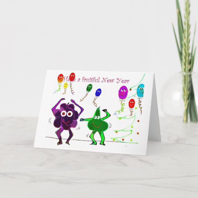 Carte Nouvel An (Devant)