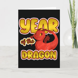 Carte Nouvel An chinois 12 Zodiaque Dragon Happy Vietnam
