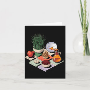 Carte nouvel an persan fête du printemps - nowruz