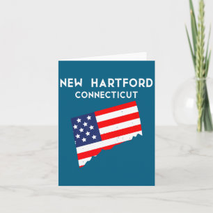Carte Nouvel Hartford Connecticut Usa État Amérique Voya