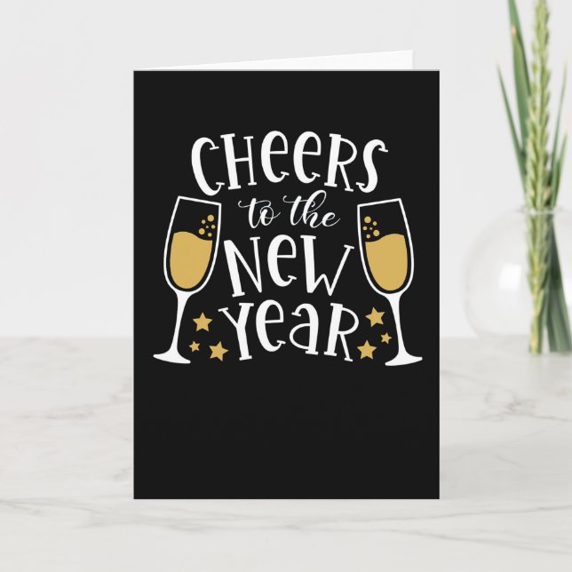 Carte Nouvelle Année 2022 Correspondance Joyeuse Fête Fa (Devant)