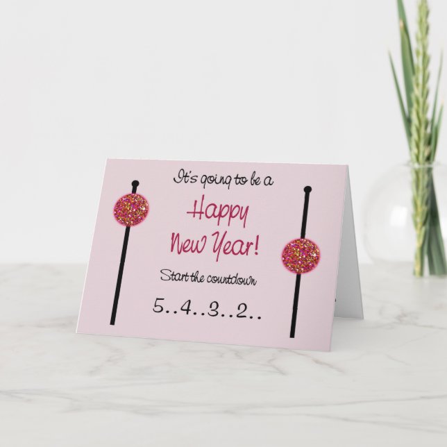 Carte nouvelle année / Faire-part de grossesse (Devant)