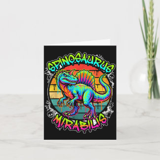 Carte Nouvelle découverte de Spinosaurus Mirabilis 2026