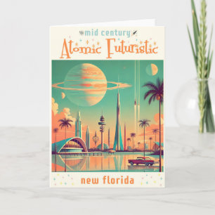 Carte Nouvelle Floride Futuriste Atomique