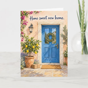 Carte Nouvelle Maison Chérie Cadeau de Chauffage