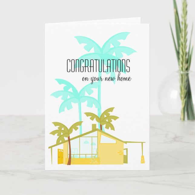 Carte Nouvelle maison dans les paumes (Devant)