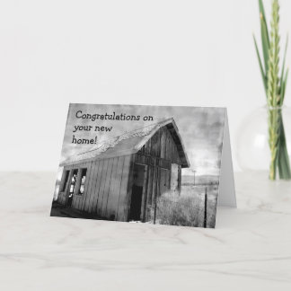 Carte Nouvelle maison de vieille cabane