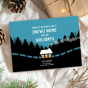 Carte Nouvelle maison pour les vacances avec une maison 