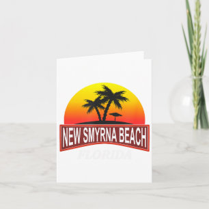 Carte Nouvelle Smyrna Beach Floride - Vacances à la plag