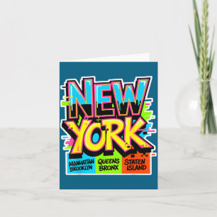 Carte Nouvelle ville de New York horizon bronx queens ma