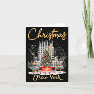 Carte Nouvelle York Ny Voyage de Filles de Noël Correspo