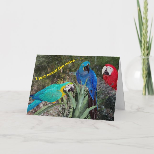 Carte Nouvelles d'anniversaire (Devant)