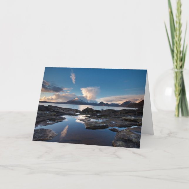 Carte Nuage d'Elgol (Devant)