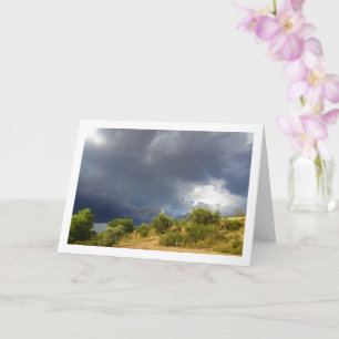 Carte Nuage d'orage sur Canyon