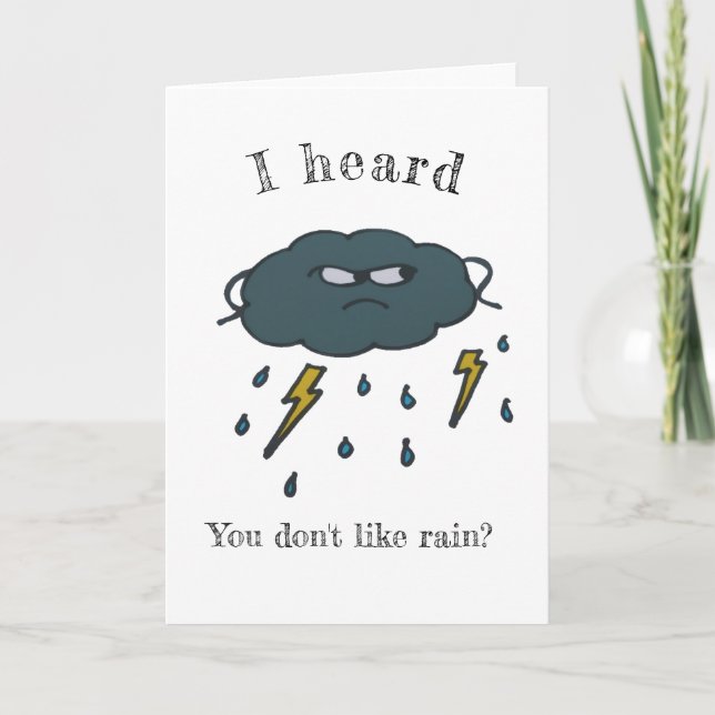 Carte Nuage Thunder (Devant)