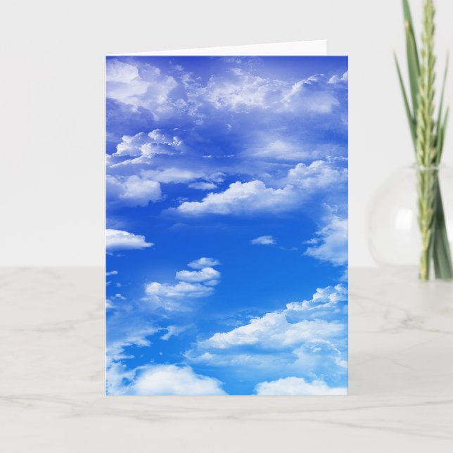 Carte Nuages (portrait) (Devant)