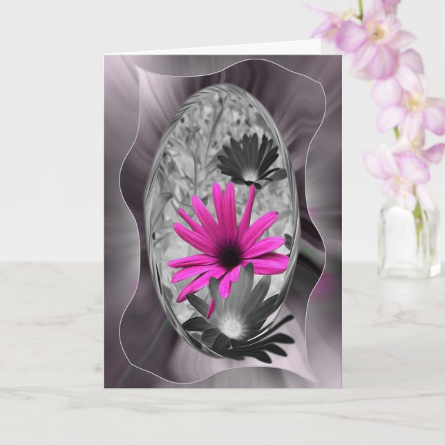 Carte Nuances de pourpre (Orchidée)