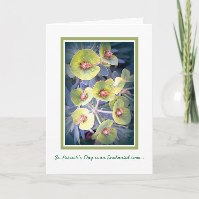 Carte Nuances de vert (Devant)