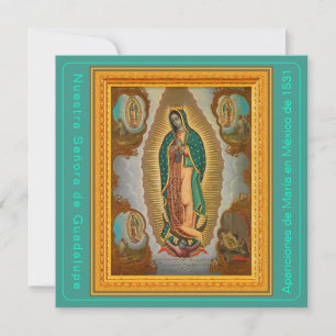 Carte Nuestra Señora de Guadalupe Hi-Def