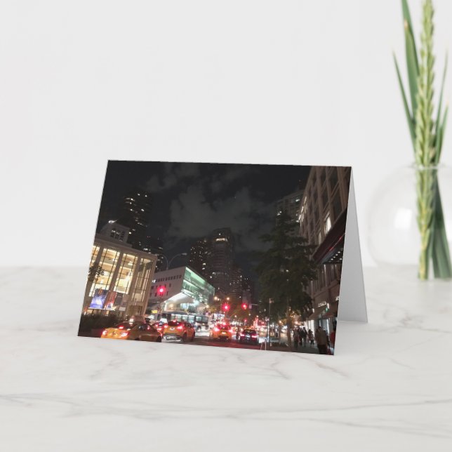 Carte Nuit au Lincoln Center NYC New York Photographie (Devant)