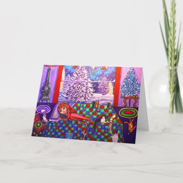 Carte Nuit avant Noël (Devant)