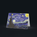Carte Nuit Van Gogh Starry<br><div class="desc">Nuit Van Gogh Starry</div>