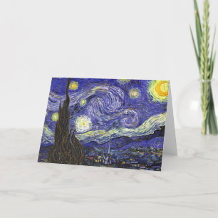 Carte Nuit Van Gogh Starry