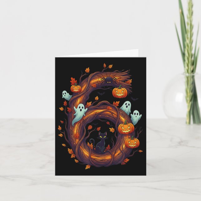 Carte Number 7 67 Meme Halloween Pumpkin Costume Matchin (Devant)