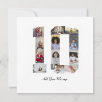 Numéro 10 Collage photo