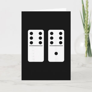 Carte Numéro 67 Domino Drôle Six Sept Mème 6 Et 7 Gen