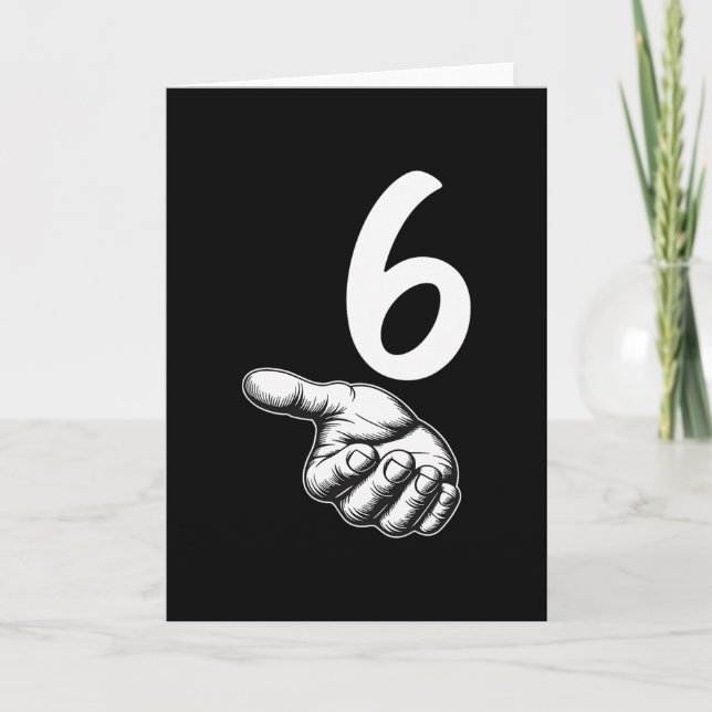 Carte Numéro 6 Duo correspondant 67 Mème Génération Alph (Devant)
