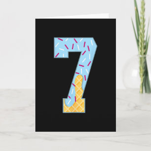 Carte Numéro 7 Glace qui coule 67 Couple Mème Halloween