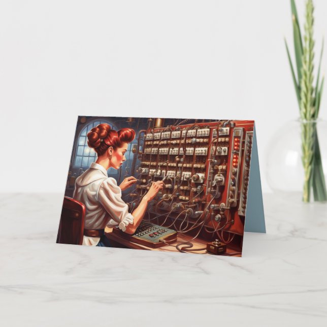 Carte "Numéro, s'il vous plaît" (Devant)