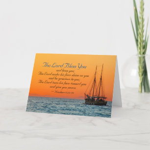 Carte Numéros 6 24-26 Le Seigneur vous bénisse et vous g