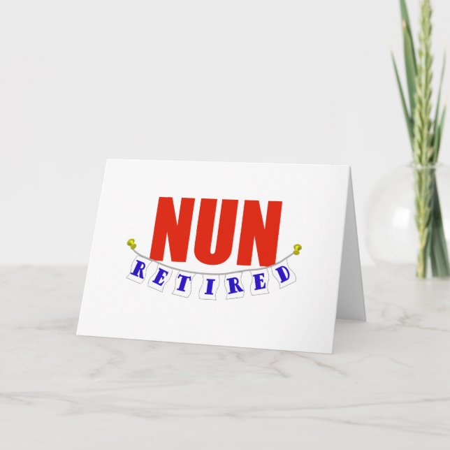 CARTE NUN RETRAITÉ (Devant)