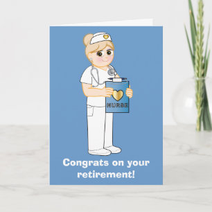 Carte nurse: Congratulations on Your Retirement