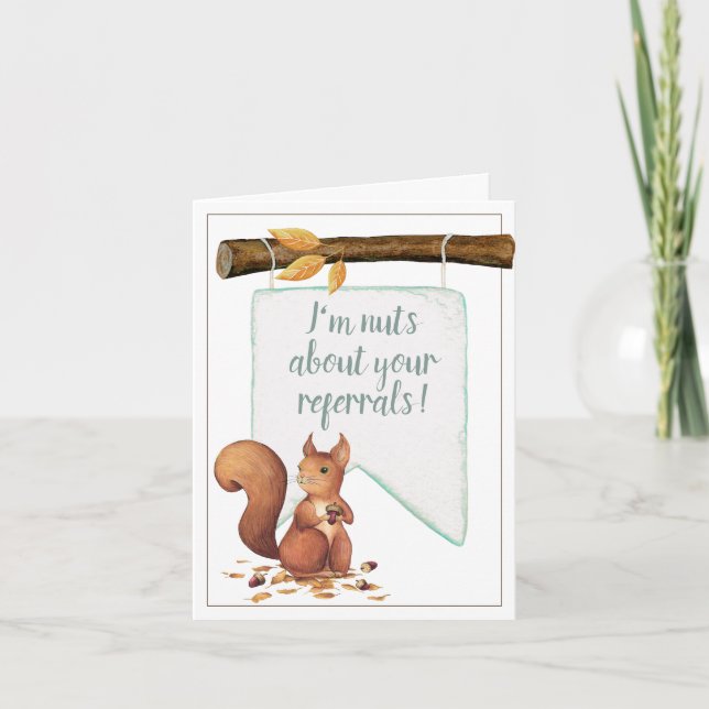 Carte Nus À propos de vos références (Devant)